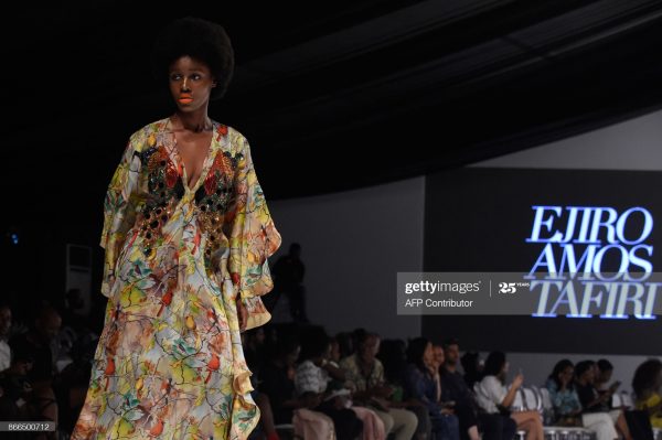 a Fashion Designer in Nigeria at an event