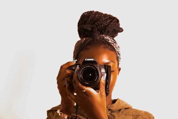 girl becoming a professional photographer in Nigeria
