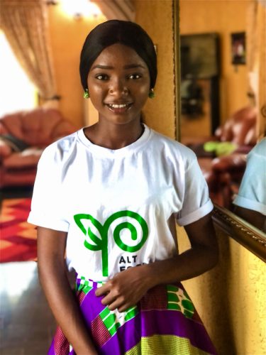 Comfort Tolulope Oladeji founder of Alt food